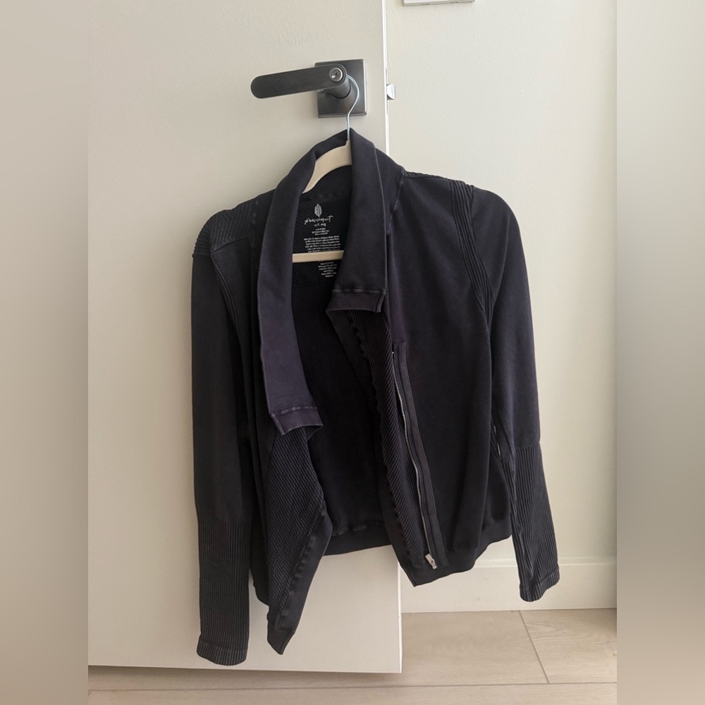 Never worn Charcoal Free People jacket
